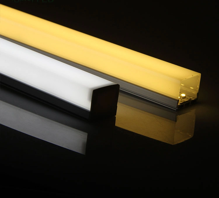 W23*H26mm* Anodized or Powder Coated Extrusions Aluminum LED Recessed Profile Lighting