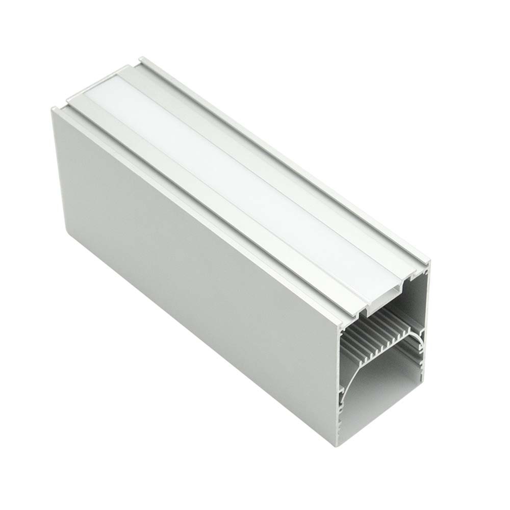 W60*H85mm up and Down Light Suspended LED Aluminum Profile for Ceiling