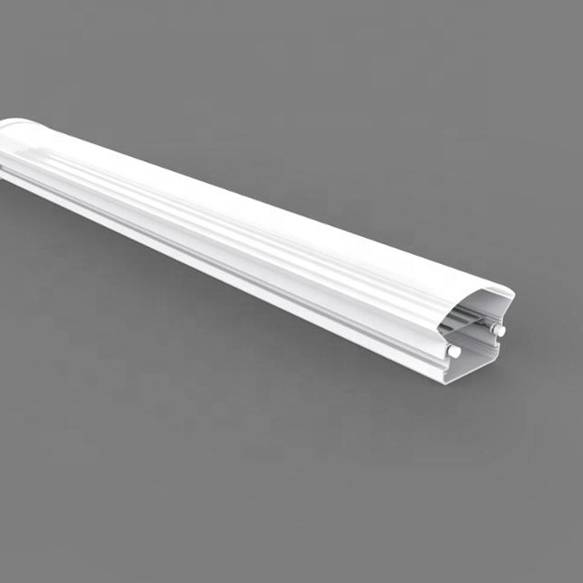 China Supply Extrusion LED Tube Housing 1200mm IP65 LED Light Tube Shade RoHS Approved Light Fixture