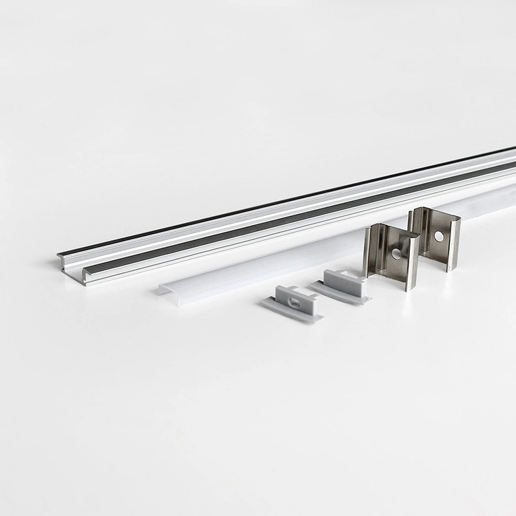 2020 Recessed Design Aluminium LED Strip Profile OEM