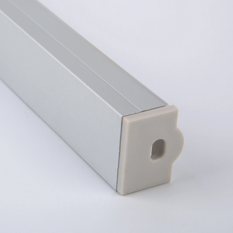 Suspended Aluminum LED Channel with Clear Lens 30 Degree Beam Angle