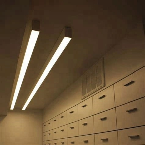 Hot Selling Surface Mounted Linear Aluminum LED Profile Extruded Channel for Suspended Lighting