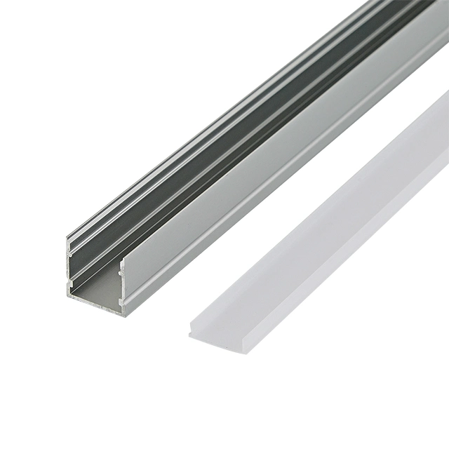 20X20mm Square LED Aluminum Profile Flexible LED Aluminum Strip Mounted U-Shaped LED Aluminum Channel