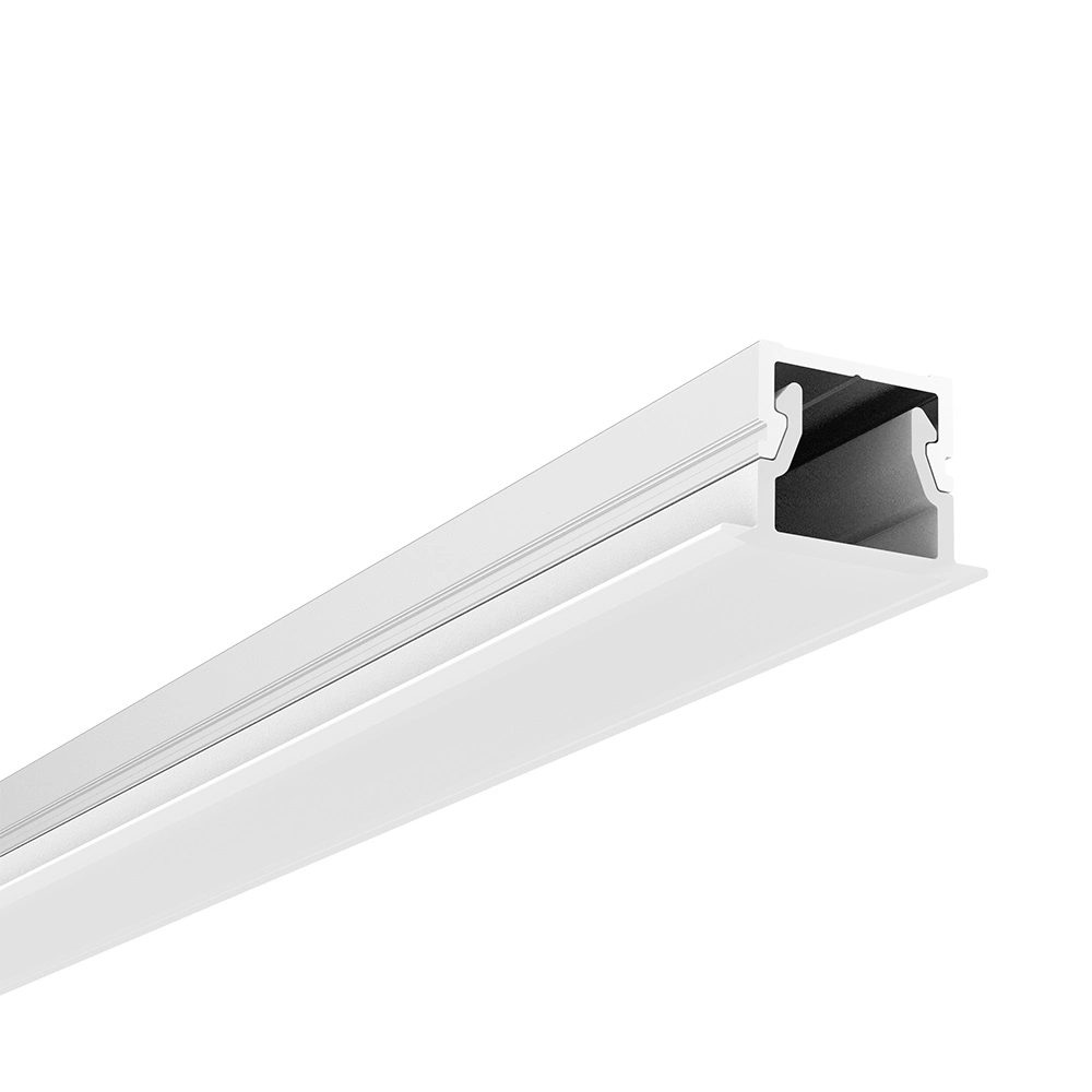 W19*H12 LED Aluminum Profiles with Edges, Embedded or Surface Mounted