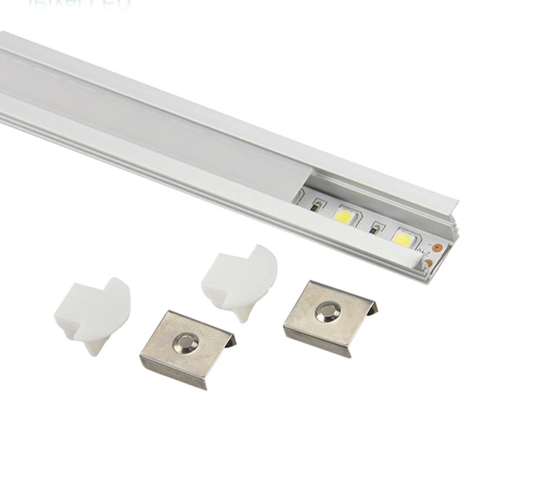 6063 T3-T8 Aluminium Alloy LED Aluminum Profile Extrusion Diffuser for LED Indoor Decorations Lighting