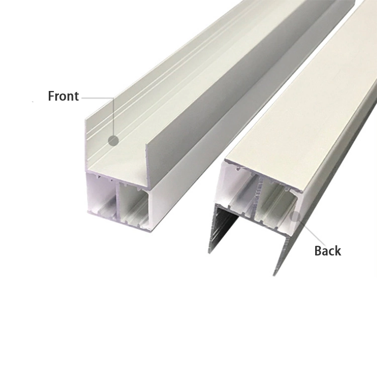 up and Down Light Mounting 18mm Plywood C Shape LED Aluminum Profile Extrusion for Kitchen Cabinet Lighting