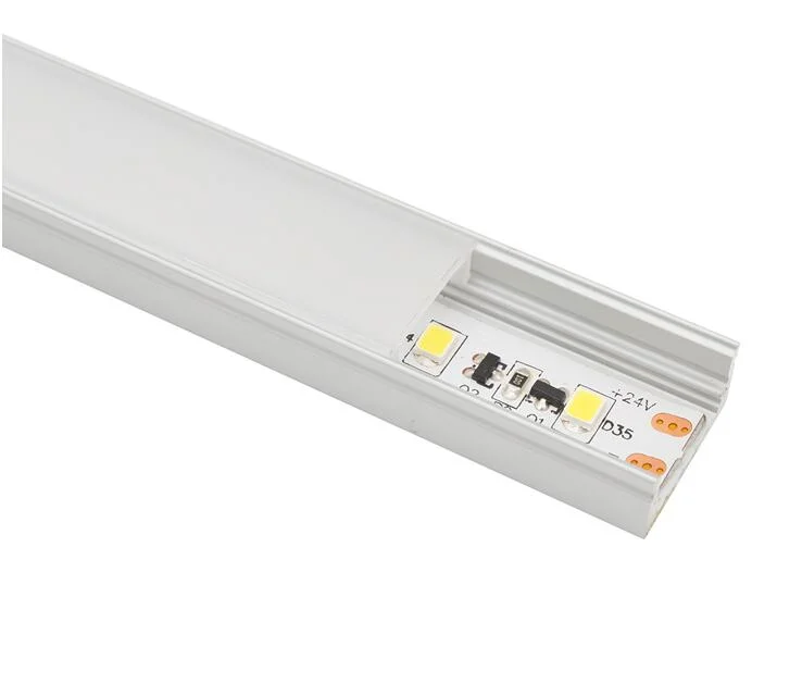 Anodized Aluminum Embedded /Surface-Mounted /Pendant LED Profile for LED Strip Lights - China