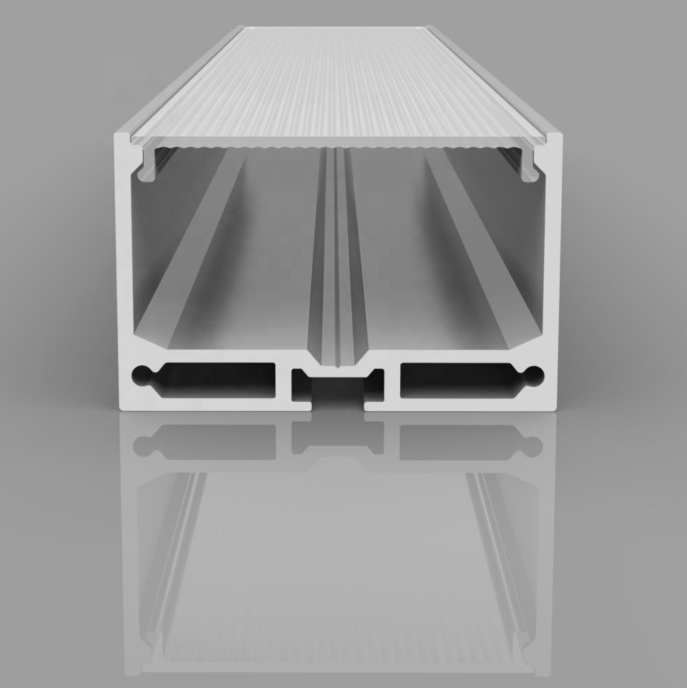 Anodized Aluminum LED Housing with Diffuser for Surface Mount Light Bar