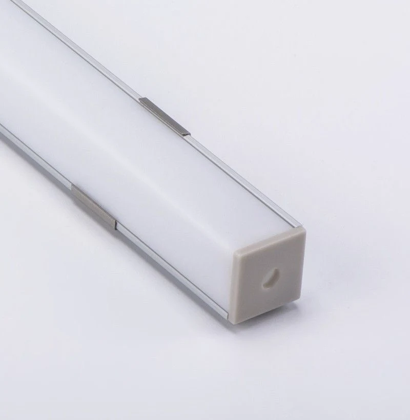 W16mm *H16mm Aluminum LED Soft Extrusion Profile for Kitchen Cabinet LED Channel Lighting