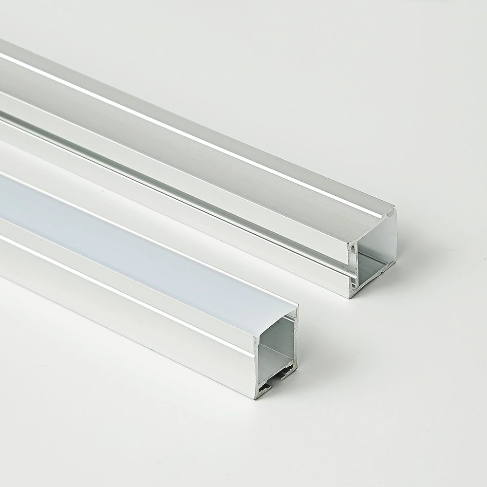 W23xh27mm Hanging LED Aluminum Anodized Aluminum Extrusion LED Profile Surface Mounted LED Light Strip Profile