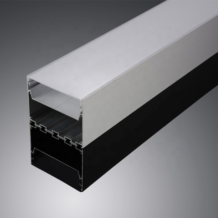 PC Diffused LED Aluminum Extrusion Profile, Suitable for LED with Lamp Housing