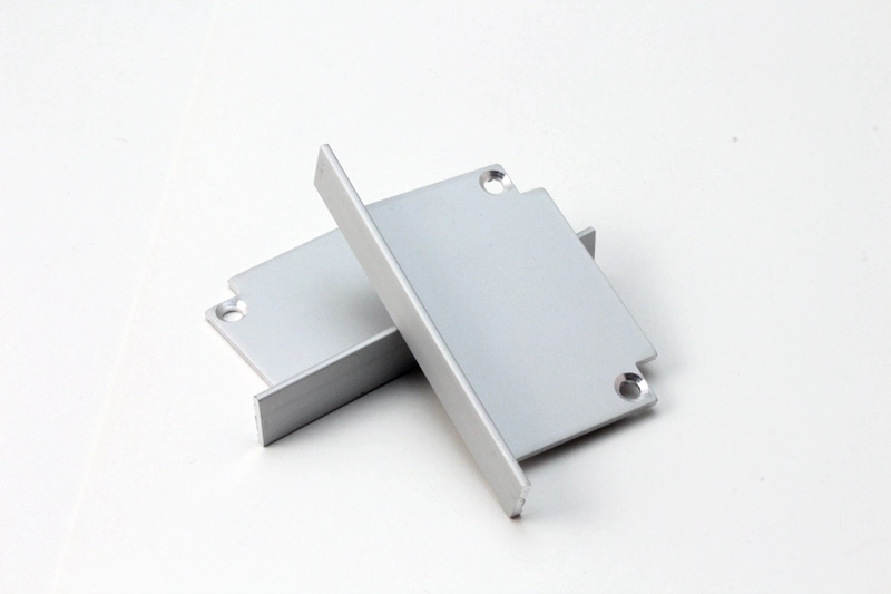 Recessed 39mm Width Anodized Aluminum Office Lighting LED Housing Profile