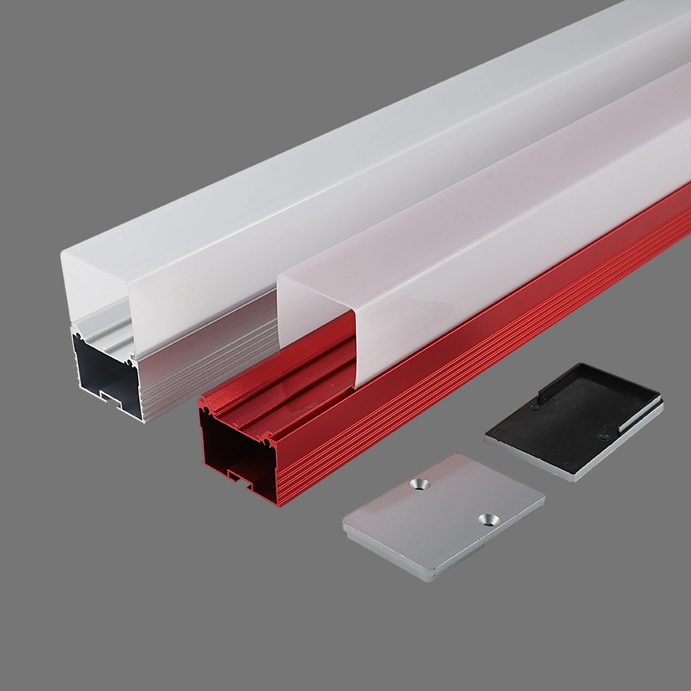 40 (W) X70 (H) mm LED Aluminum Profile Surface Suspended Mounted LED Linear Light LED Extrusion Channel Light