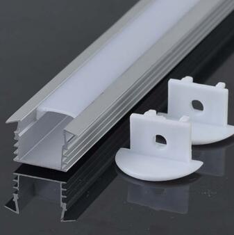 Poly Carbonate/ Opal Recessed Aluminium Profile Channel for LED Strip