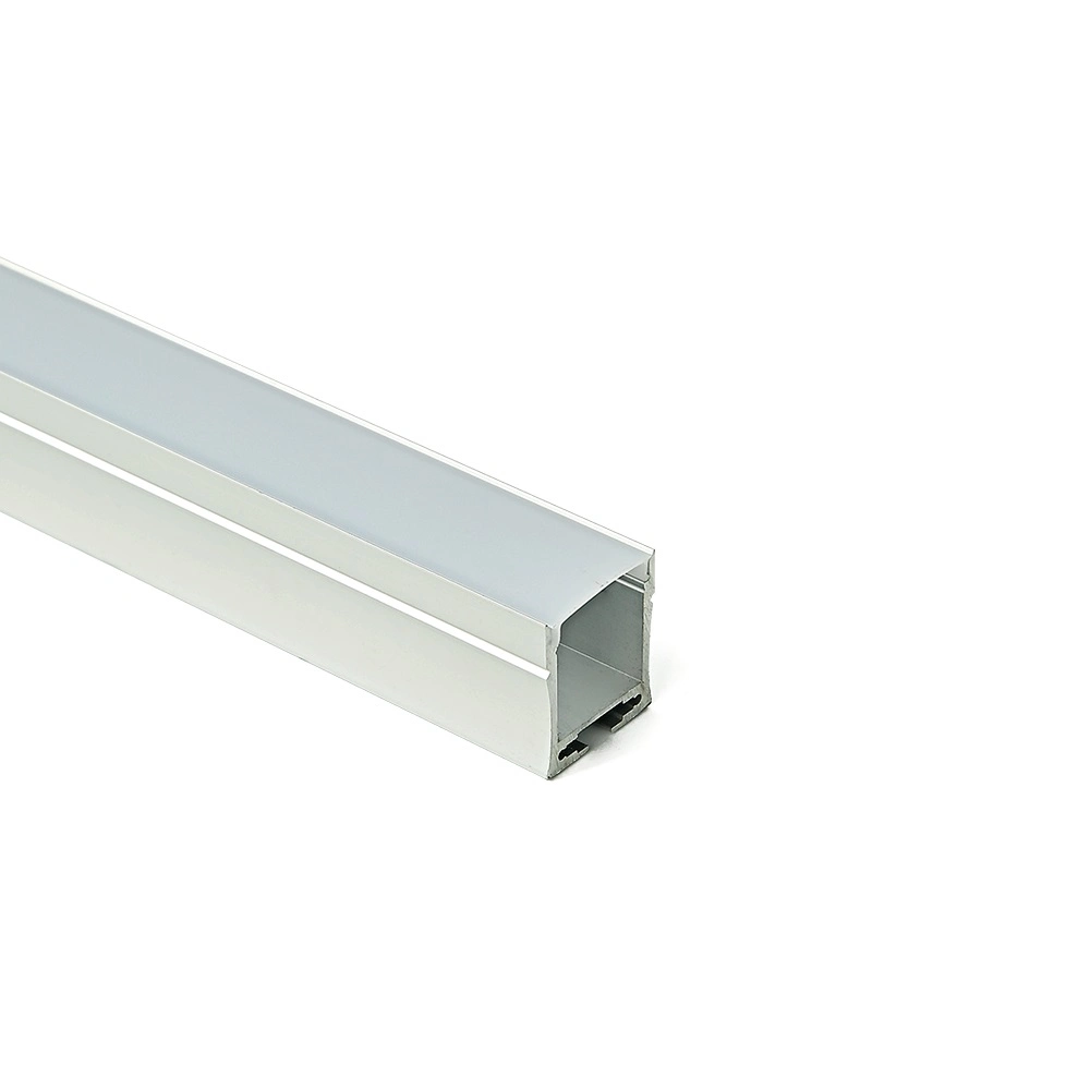 W23xh27mm Hanging LED Aluminum Anodized Aluminum Extrusion LED Profile Surface Mounted LED Light Strip Profile